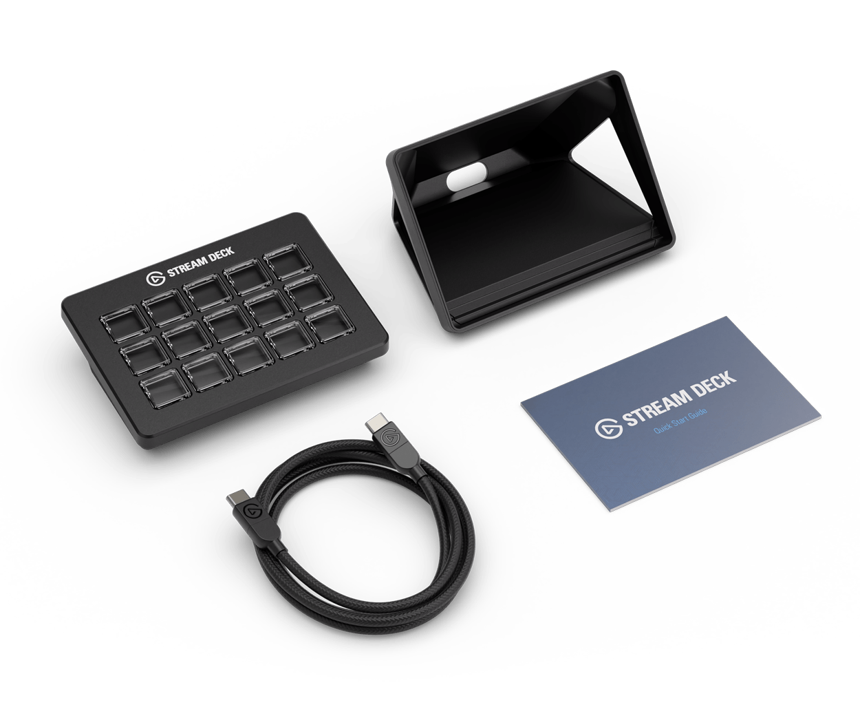 未使用　Stream Deck Scissor Keys ストリームデック Stream Deck Scissor Keys | Precision 15-Key Control Pad | Elgato